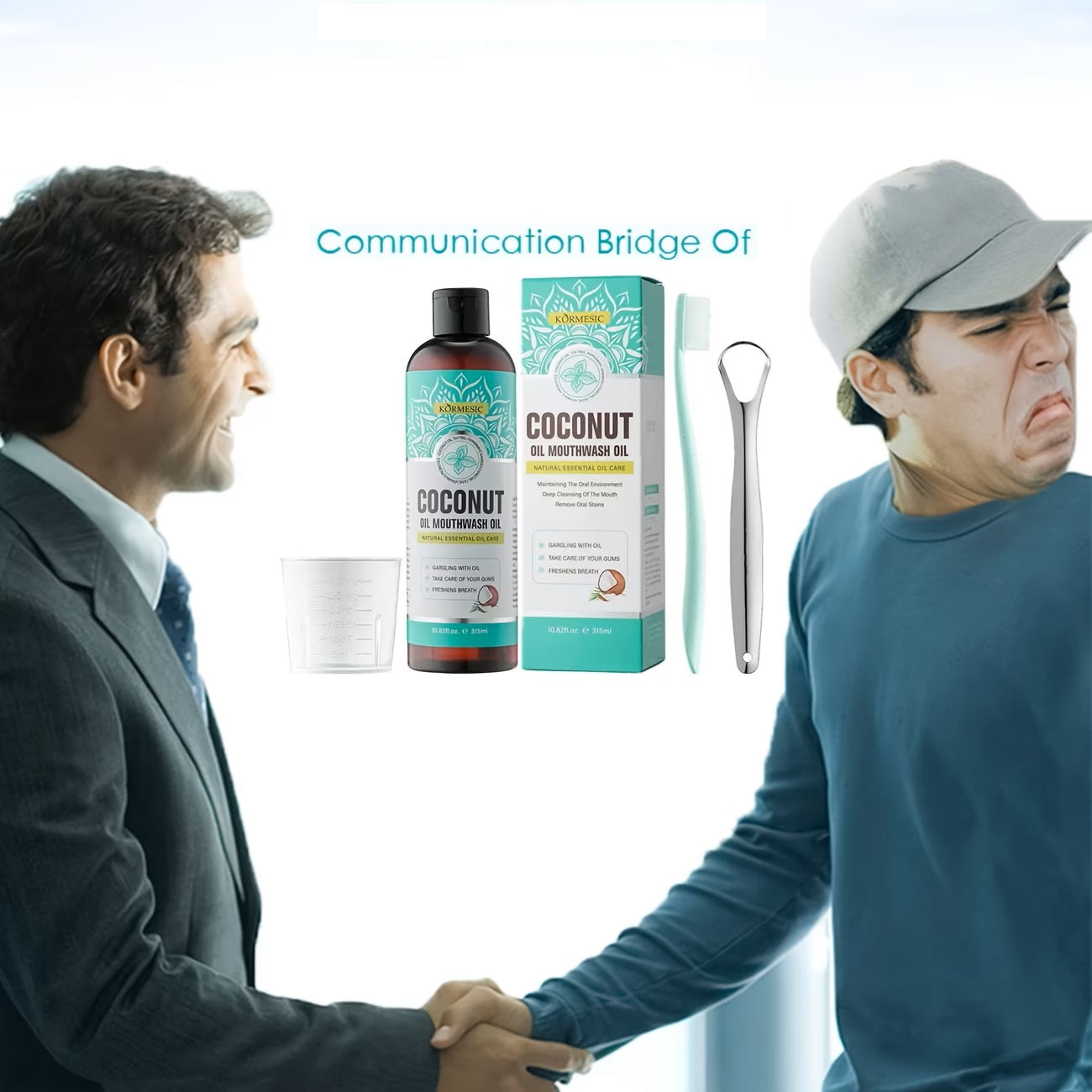 3-Minute Fresh™ Coconut Oil Mouthwash