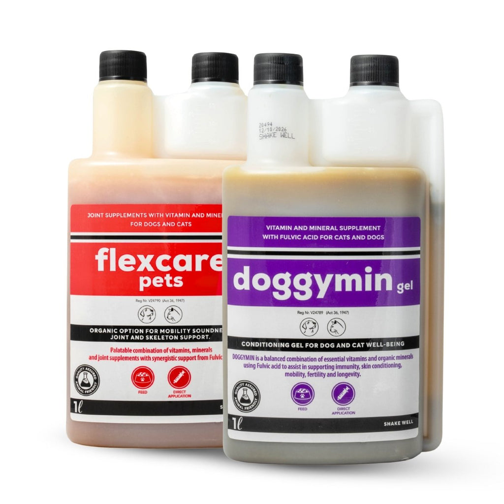 Flexcare & Doggymin (Joint & Skin Support For Dogs)