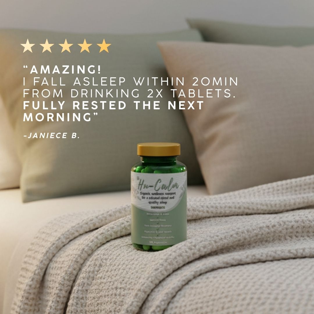 HuCalm | Daily Gut & Mind Support (Restful Sleep, Balanced Mood)