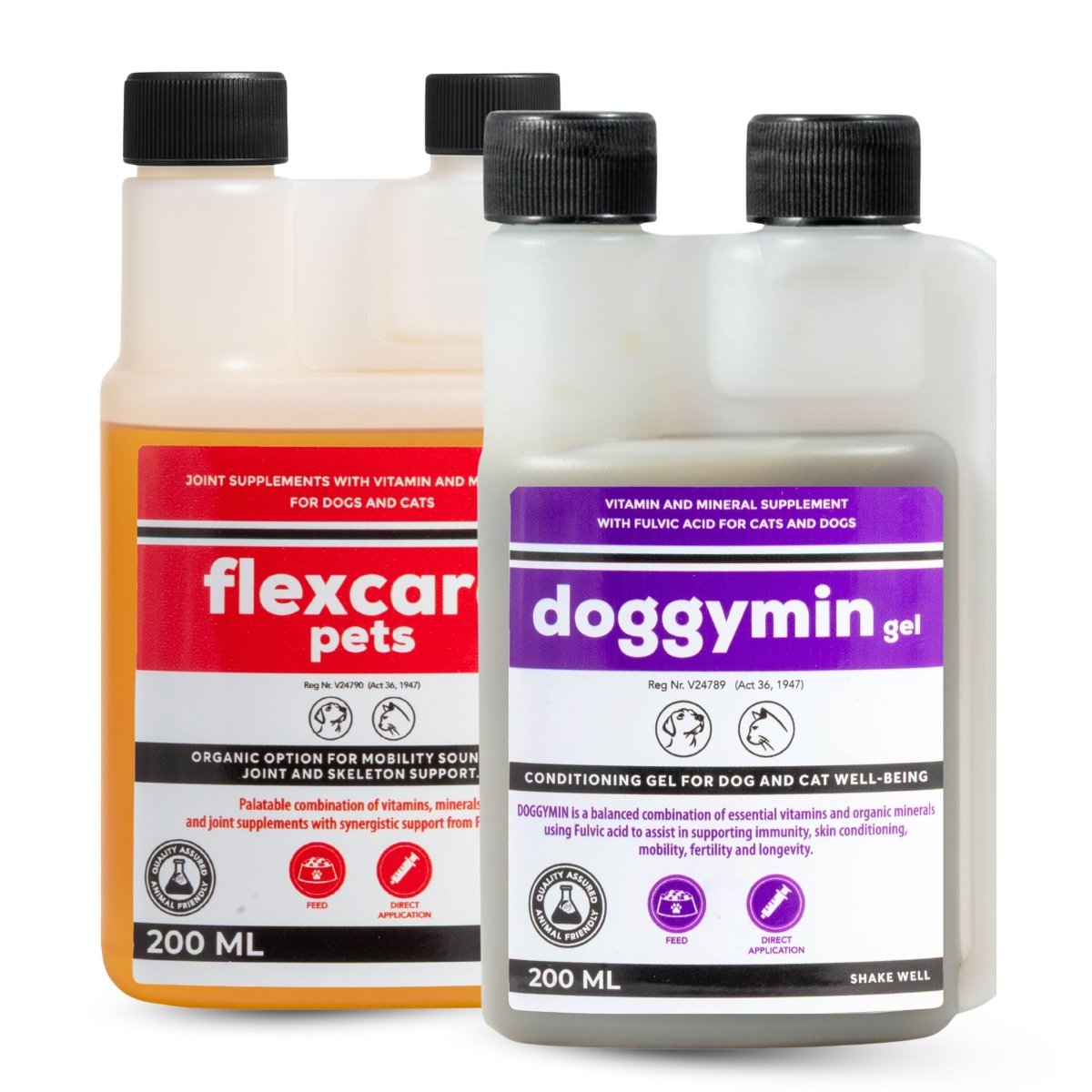 Flexcare & Doggymin (Joint & Skin Support For Dogs & Cats)