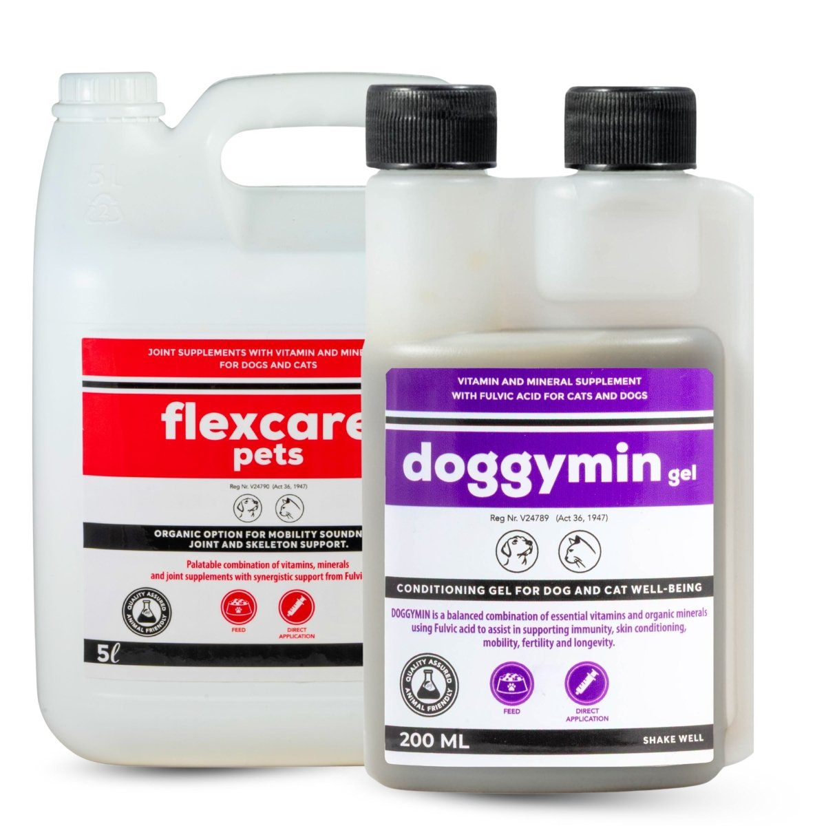Flexcare & Doggymin (Joint & Skin Support For Dogs & Cats)