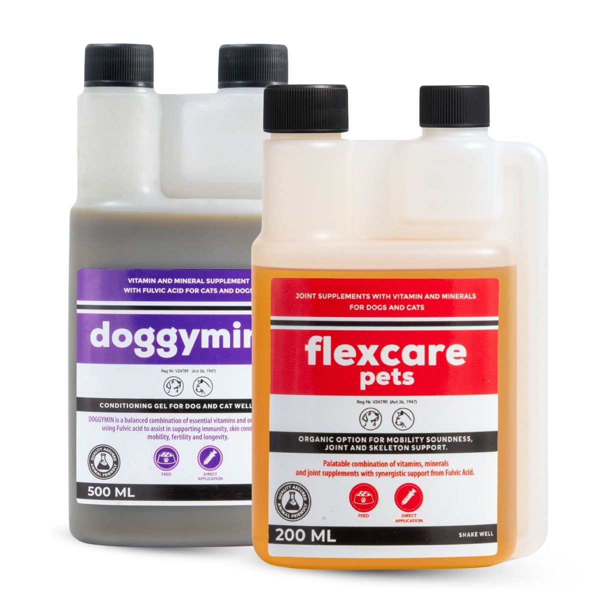Flexcare & Doggymin (Joint & Skin Support For Dogs & Cats)