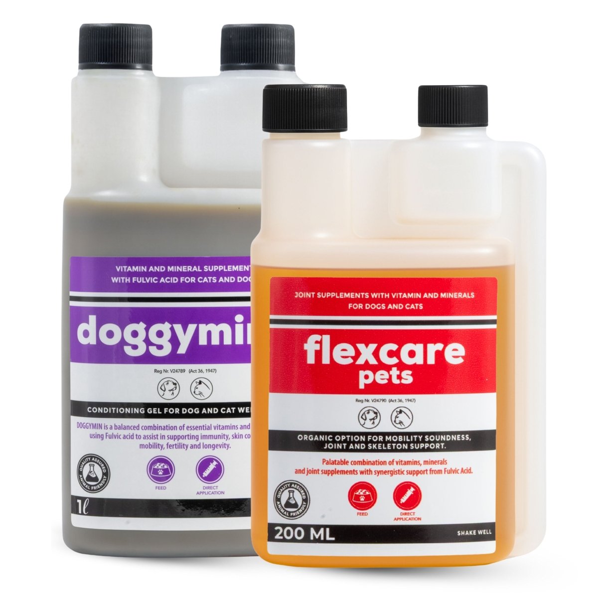 Flexcare & Doggymin (Joint & Skin Support For Dogs & Cats)