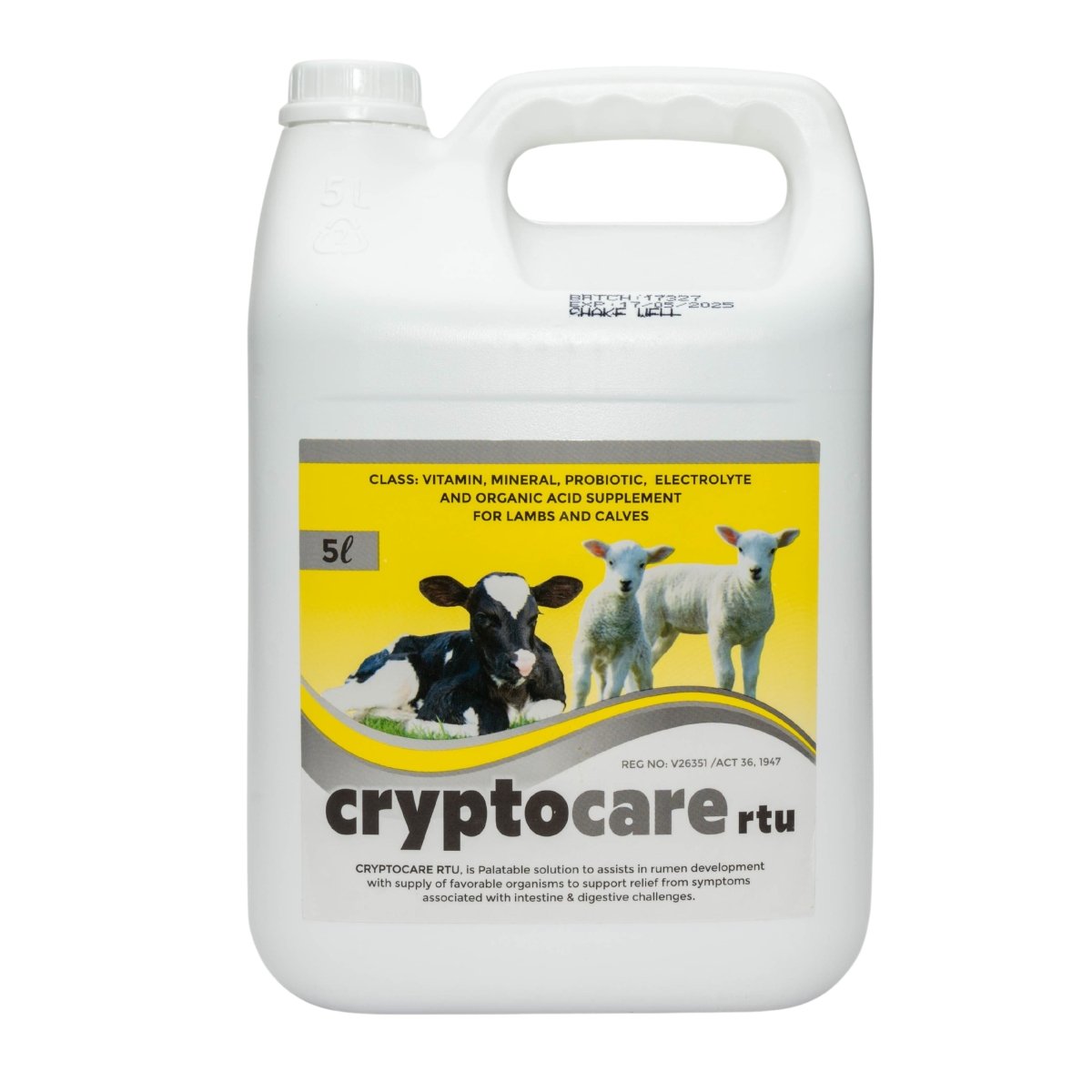 Cryptocare RTU (Supplement For Lambs, Calves & Cattle)