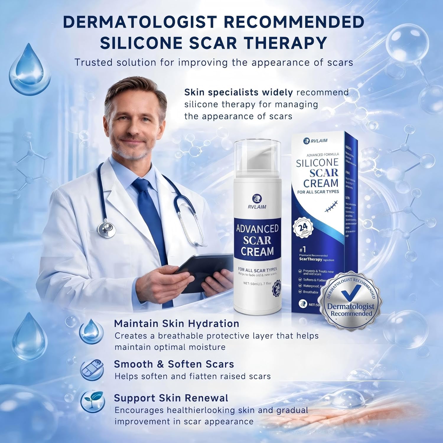 Silicone Scar Cream Scar Gel