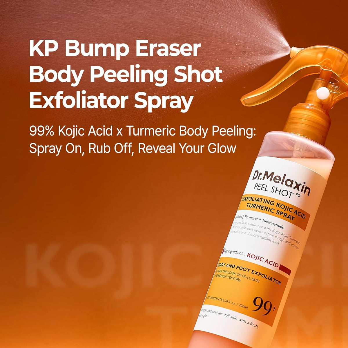Dr. Melaxin BP Peelshot | 1-Minute Korean Brightening & Resurfacing Spray