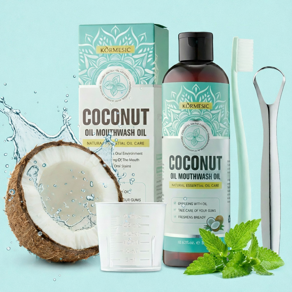 3-Minute Fresh™ Coconut Oil Mouthwash