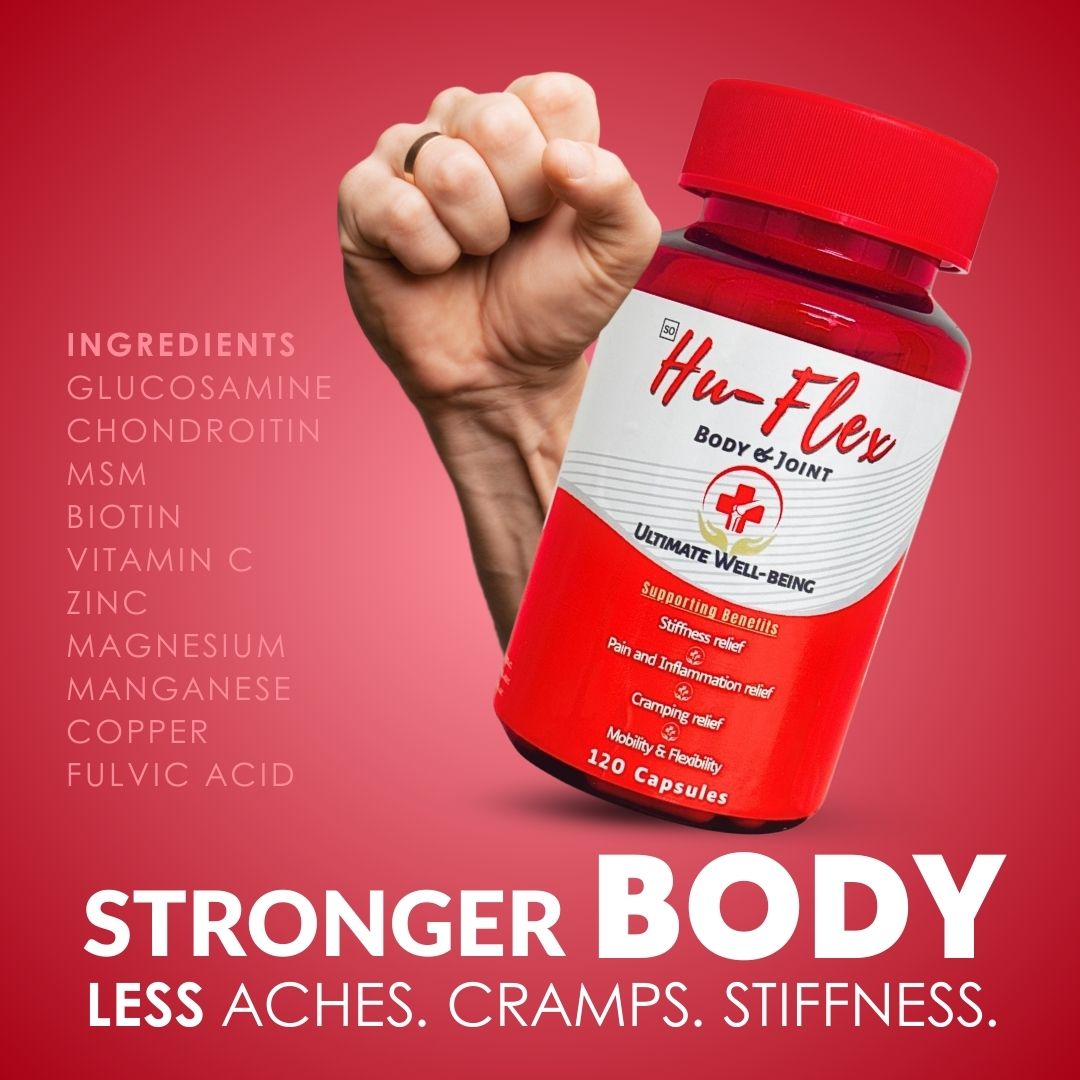 HuFlex | Daily Muscle & Joint Support (Strong Body, Easy Movement)