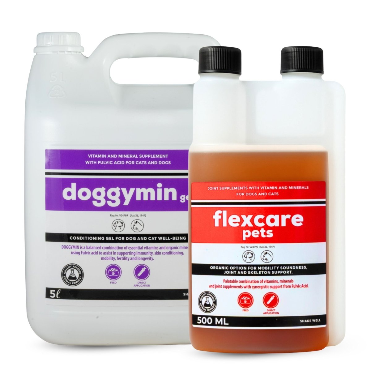 Flexcare & Doggymin (Joint & Skin Support For Dogs & Cats)