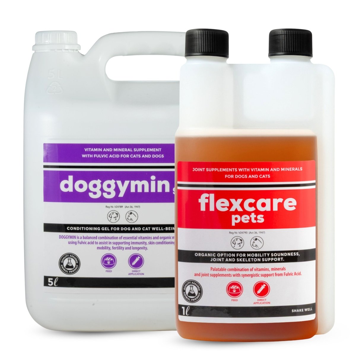 Flexcare & Doggymin (Joint & Skin Support For Dogs & Cats)