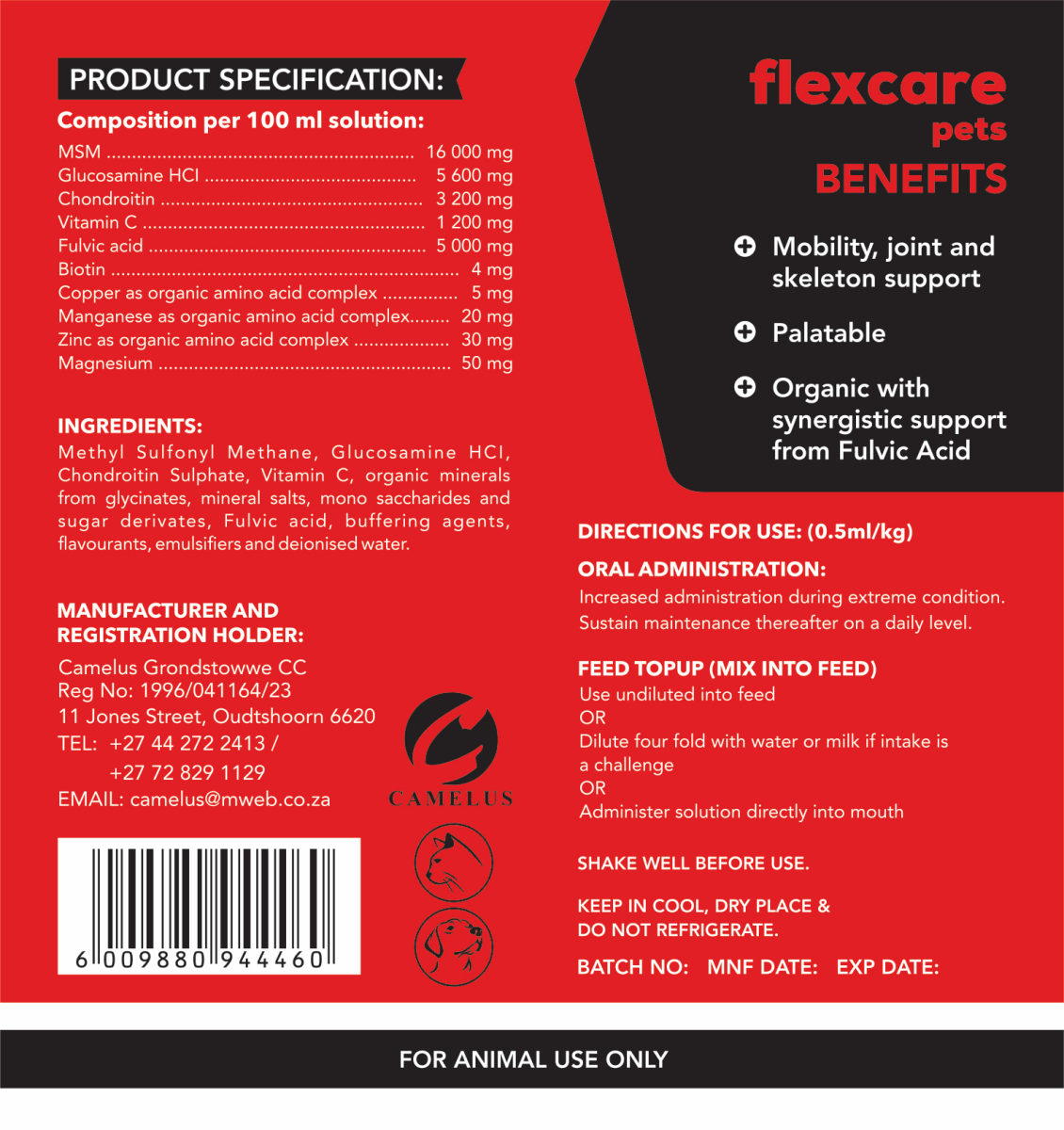 Natural Canine Care | FlexCare - Joint & Movement Support for Dogs