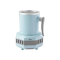 Portable Mini Summer Rapid Drink Water Coolers, Quick Rrink Cooling Cup,Mini Fridge Kettle Electric Drink Chiller,Car Travel Beverage Instant Cup Cooler for Beer Wine Coffee,Blue