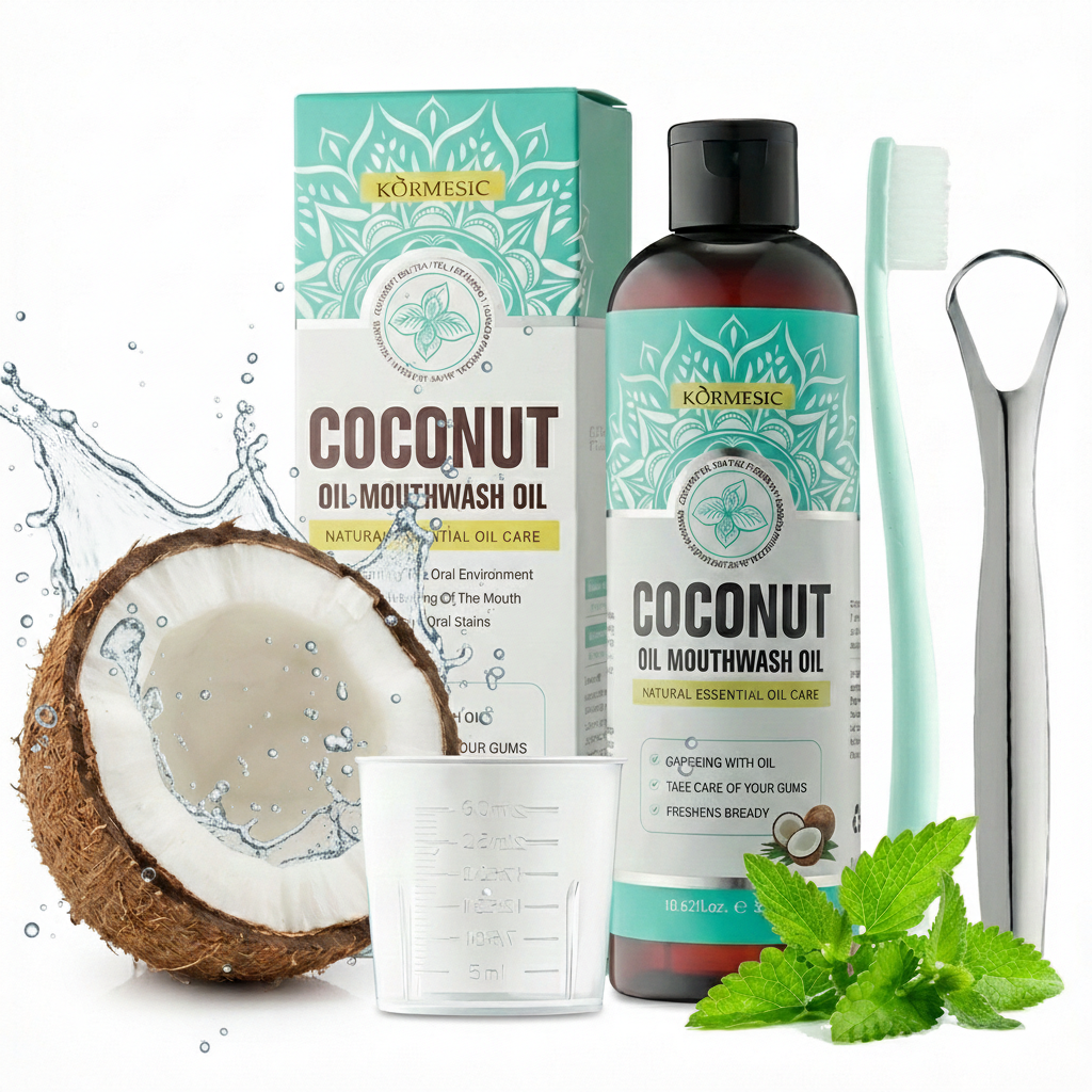3-Minute Fresh™ Coconut Oil Mouthwash