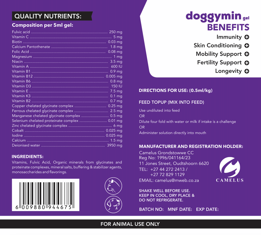 Flexcare & Doggymin (Joint & Skin Support For Dogs)