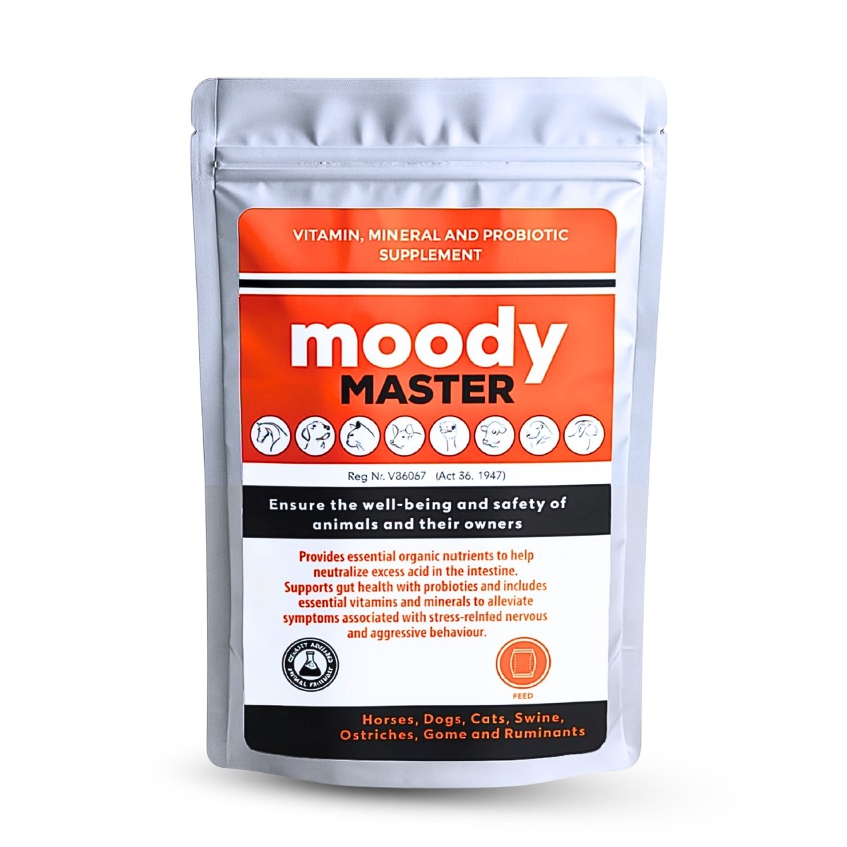 Moody Master (Natural Calmness, Focus & Gut Support for Horses)