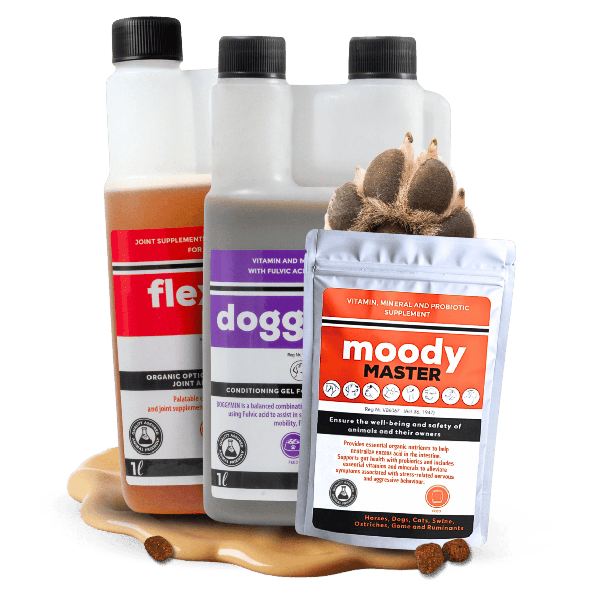 Flexcare, Doggymin & Moody Master (Ultimate Wellness for Dogs & Cats)