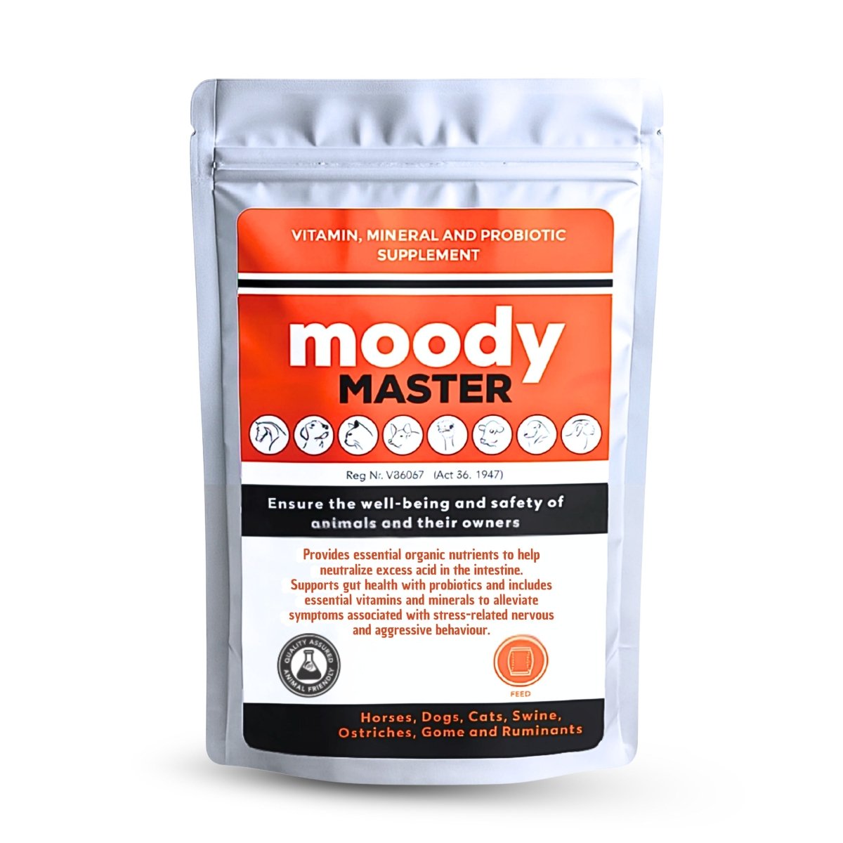 Moody Master (Stress, Anxiety & Mood Support for Cats & Dogs)
