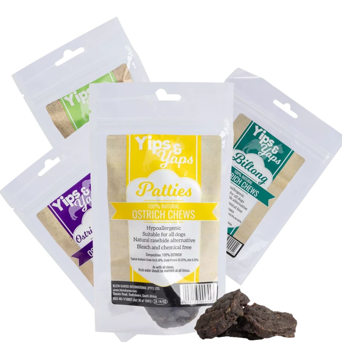 Dog Treat Combo (Biltong + Chunks + Patties + Chews)