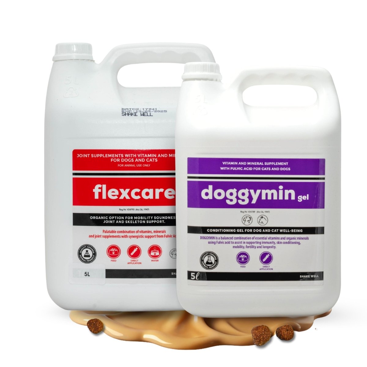 Flexcare & Doggymin (Joint & Skin Support For Dogs)