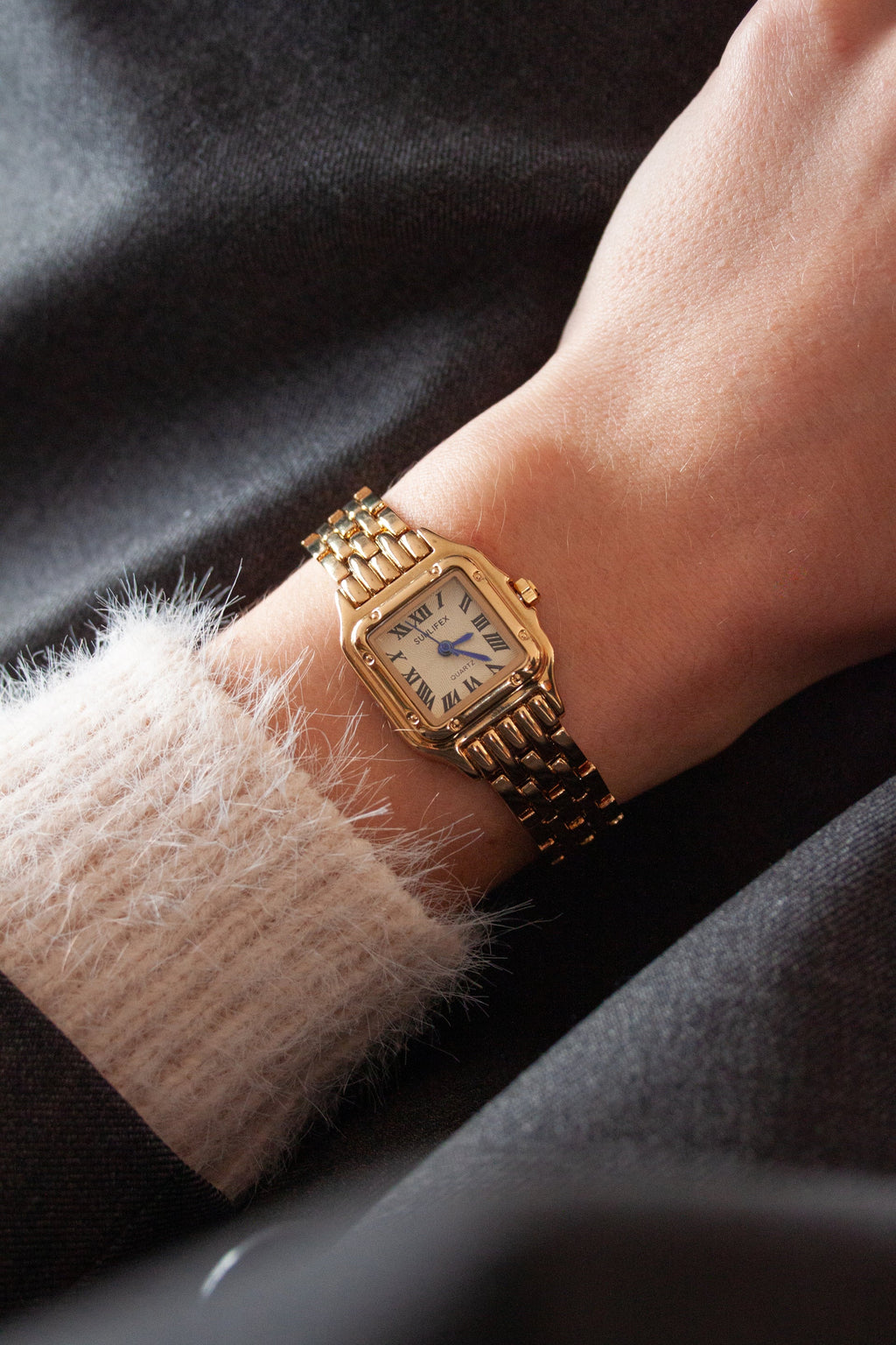 Old Money Classic Watch – 18K Gold Plated