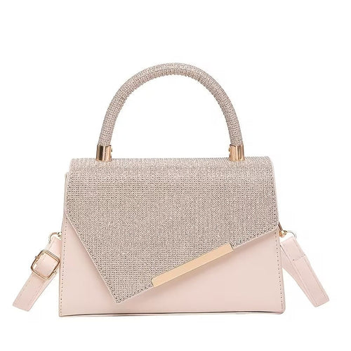 Artistic Diamond Crossbody Bag Luxury Style