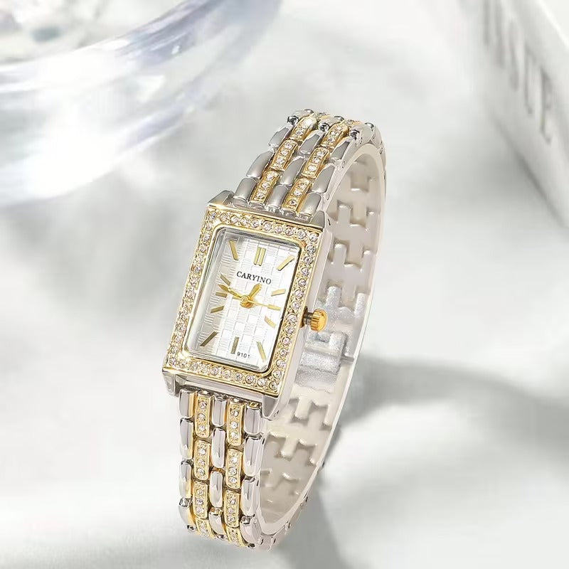 Old Money Rhinestone Womens Watch Luxury