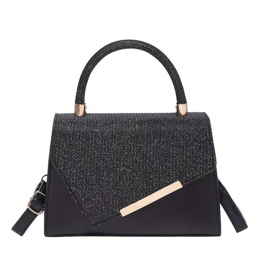 Artistic Diamond Crossbody Bag Luxury Style