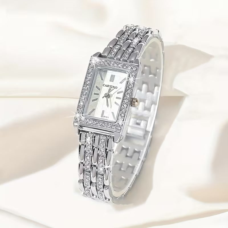 Old Money Rhinestone Womens Watch Luxury