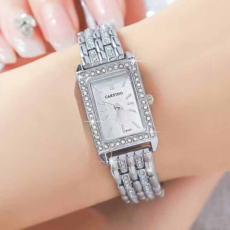 Old Money Rhinestone Womens Watch Luxury