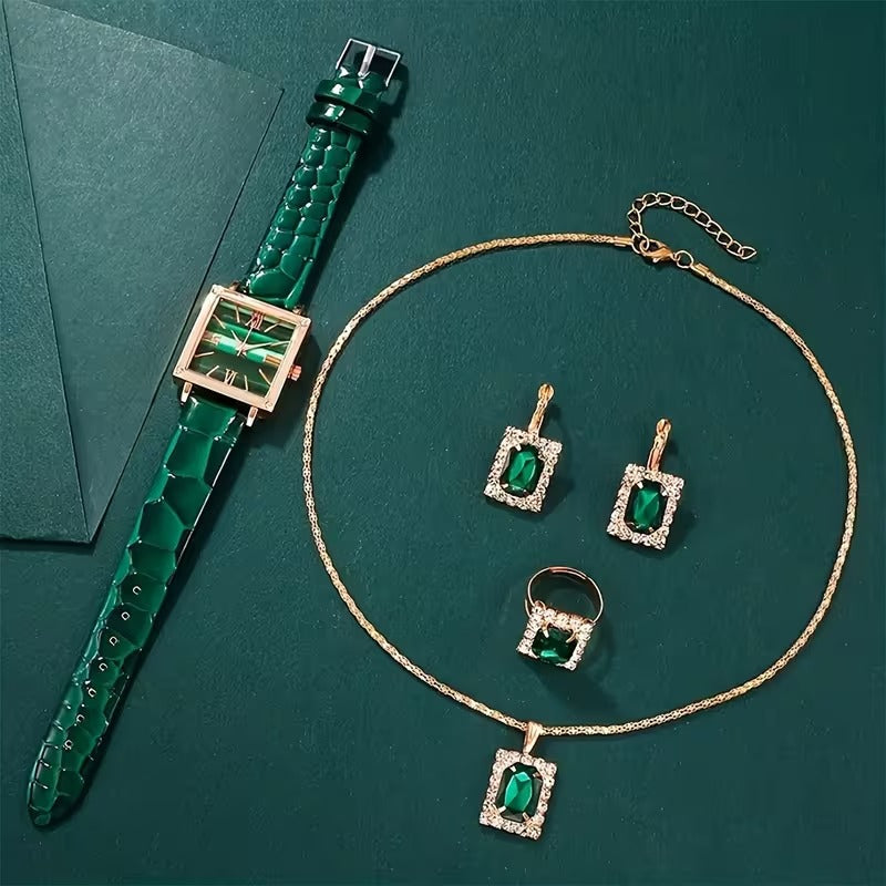 Old Money Vintage Quartz Watch Set 5pcs