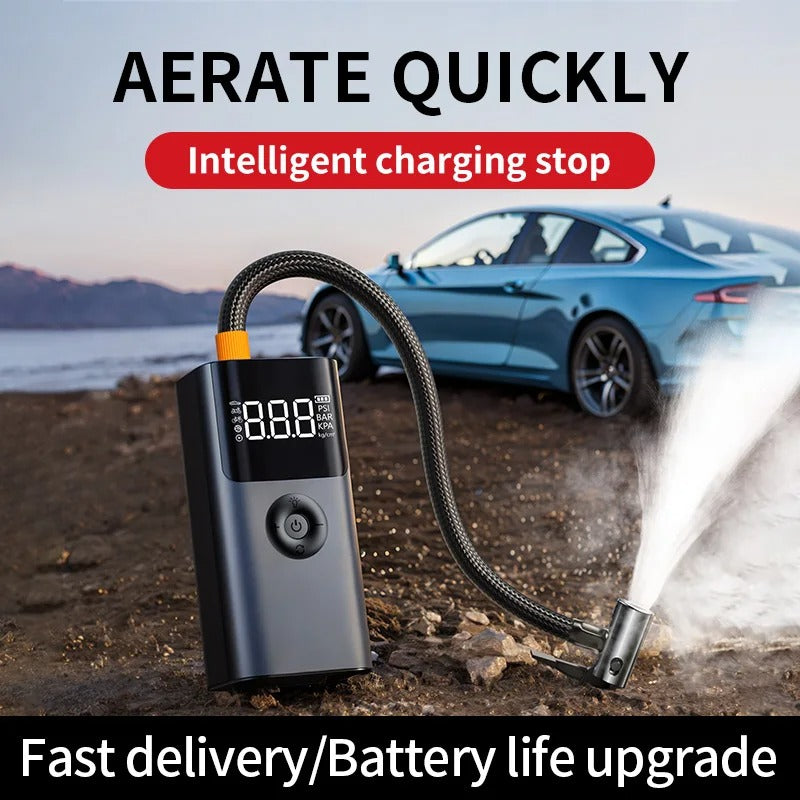 4-in-1 Portable Car Battery Jump Starter