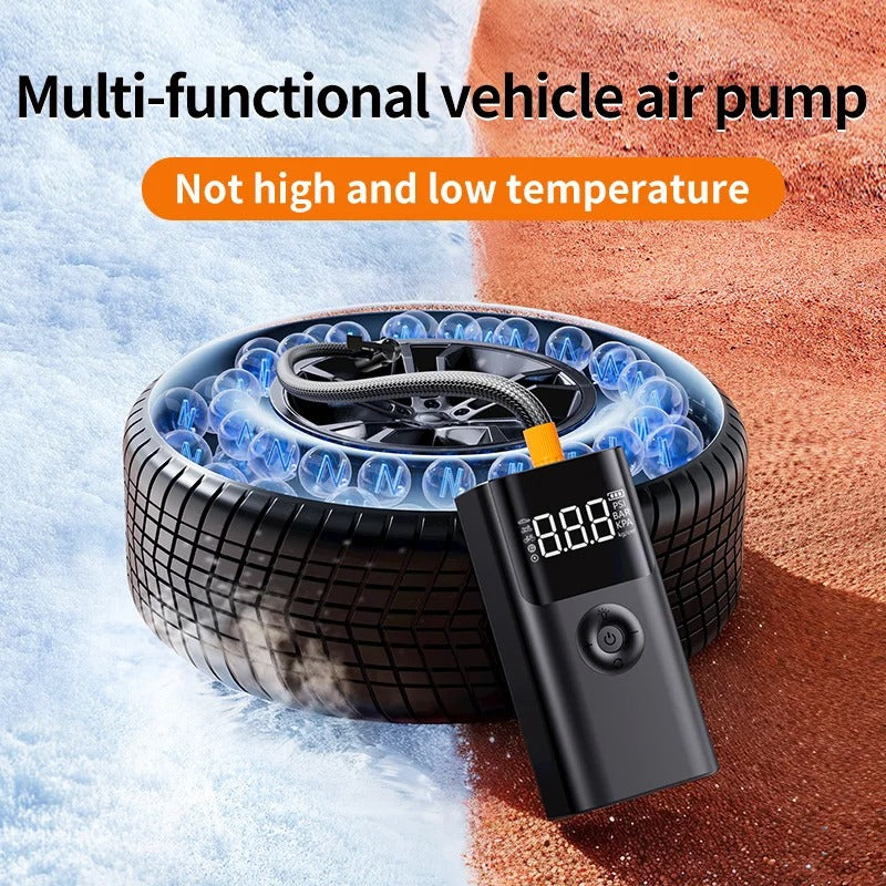 4-in-1 Portable Car Battery Jump Starter